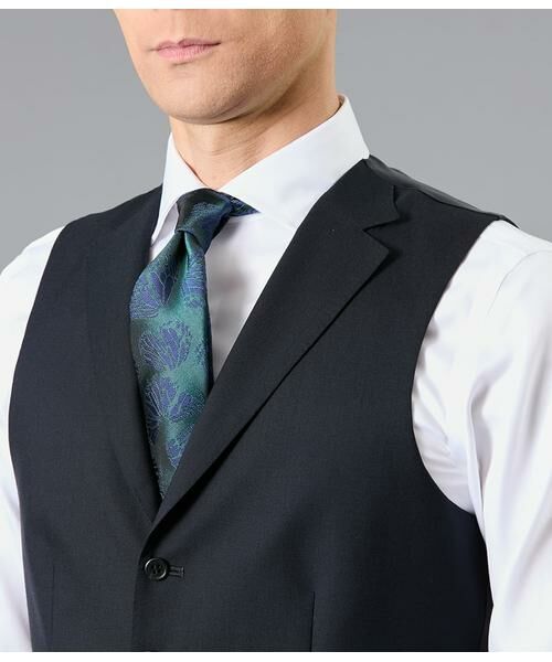 NEWYORKER / ニューヨーカー セットアップ | HERITAGE CLOTH トロピカル 襟付きオッドベスト(セットアップ対応) | 詳細3