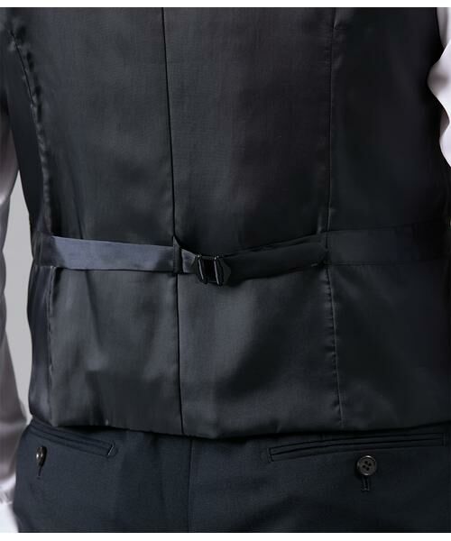 NEWYORKER / ニューヨーカー セットアップ | HERITAGE CLOTH トロピカル 襟付きオッドベスト(セットアップ対応) | 詳細5