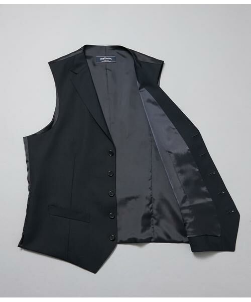 NEWYORKER / ニューヨーカー セットアップ | HERITAGE CLOTH トロピカル 襟付きオッドベスト(セットアップ対応) | 詳細6