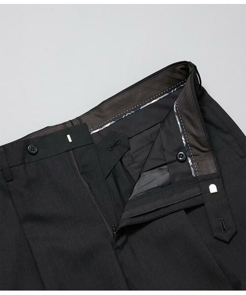 NEWYORKER / ニューヨーカー セットアップ | HERITAGE CLOTH トロピカル ワンタックスラックス(セットアップ対応) | 詳細5