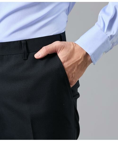 NEWYORKER / ニューヨーカー セットアップ | HERITAGE CLOTH トロピカル スリムフィットスラックス(セットアップ対応) | 詳細4