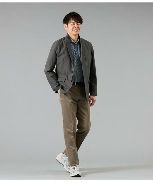 NEWYORKER / ニューヨーカー チノ・ワークパンツ | コットンチノ ワンタックパンツ | 詳細15