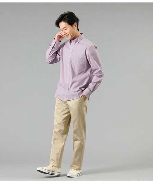 NEWYORKER / ニューヨーカー チノ・ワークパンツ | コットンチノ ワンタックパンツ | 詳細18