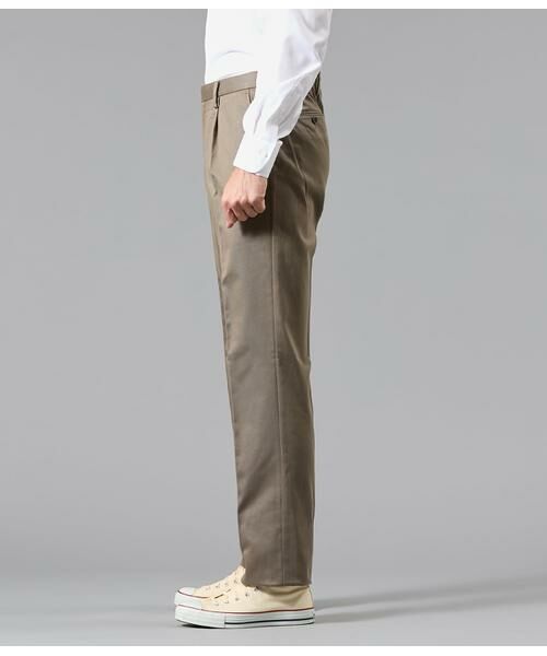 NEWYORKER / ニューヨーカー チノ・ワークパンツ | コットンチノ ワンタックパンツ | 詳細2