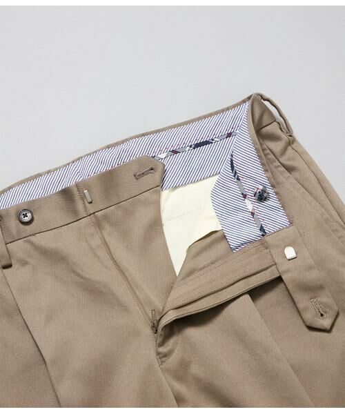 NEWYORKER / ニューヨーカー チノ・ワークパンツ | コットンチノ ワンタックパンツ | 詳細5