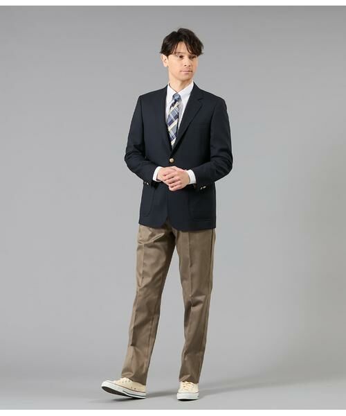 NEWYORKER / ニューヨーカー チノ・ワークパンツ | コットンチノ ワンタックパンツ | 詳細6