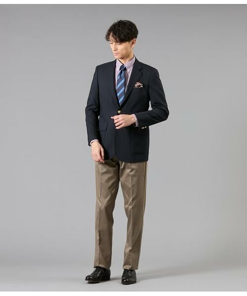 NEWYORKER / ニューヨーカー チノ・ワークパンツ | コットンチノ ワンタックパンツ | 詳細7