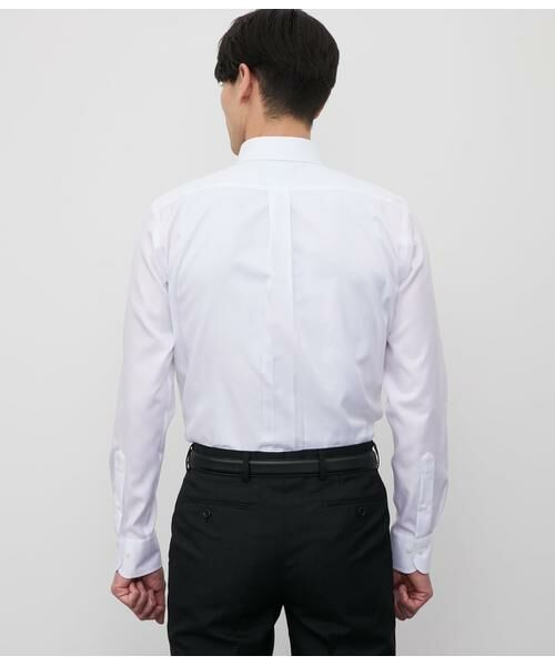 NEWYORKER / ニューヨーカー シャツ・ブラウス | NY CARE FREE・SUPIMA COTTON ツイル 長袖ボタンダウンシャツ | 詳細3