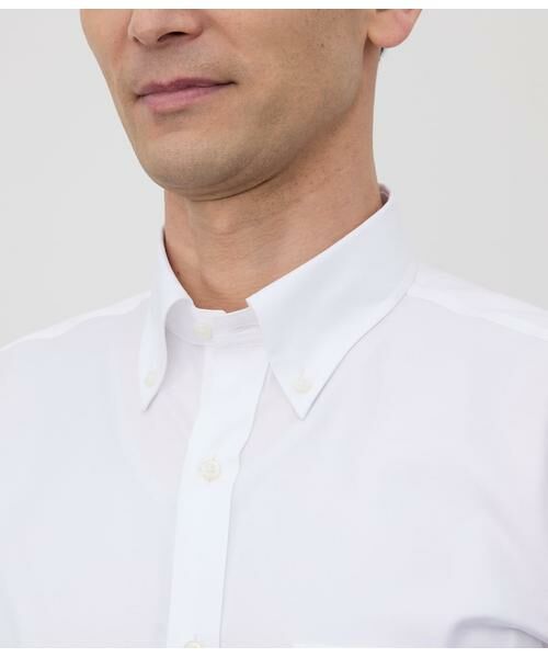 NEWYORKER / ニューヨーカー シャツ・ブラウス | NY CARE FREE・SUPIMA COTTON ツイル 長袖ボタンダウンシャツ | 詳細4