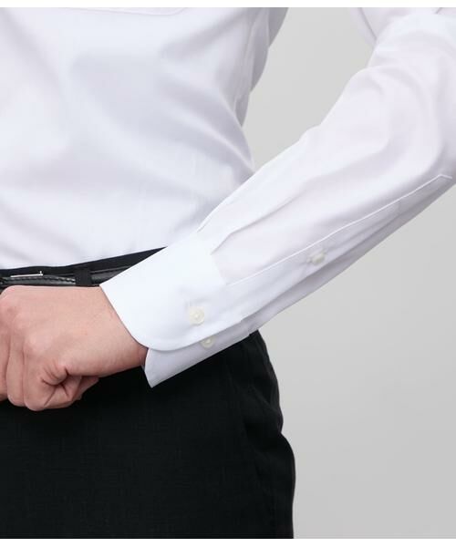 NEWYORKER / ニューヨーカー シャツ・ブラウス | NY CARE FREE・SUPIMA COTTON ツイル 長袖ボタンダウンシャツ | 詳細6