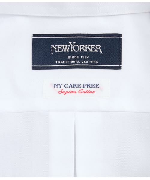 NEWYORKER / ニューヨーカー シャツ・ブラウス | NY CARE FREE・SUPIMA COTTON ツイル 長袖ボタンダウンシャツ | 詳細7