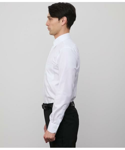 NEWYORKER / ニューヨーカー シャツ・ブラウス | NY CARE FREE・SUPIMA COTTON ツイル 長袖レギュラーカラーシャツ | 詳細2