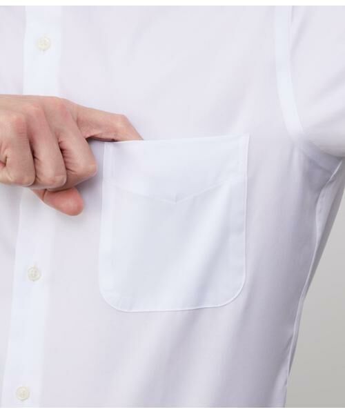 NEWYORKER / ニューヨーカー シャツ・ブラウス | NY CARE FREE・SUPIMA COTTON ツイル 長袖レギュラーカラーシャツ | 詳細5