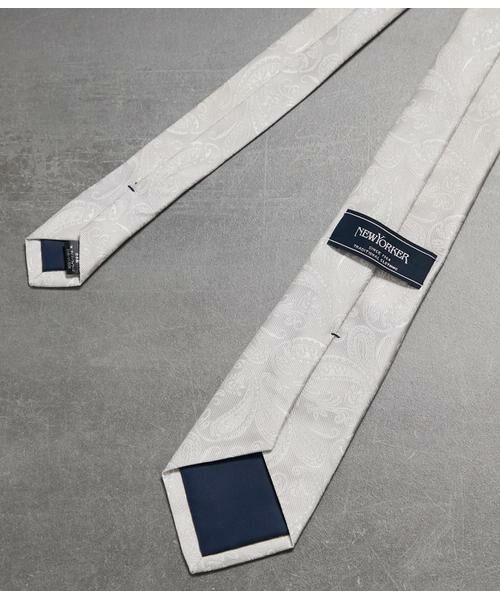 NEWYORKER / ニューヨーカー ネクタイ | フォーマル ペイズリー ネクタイ | 詳細2