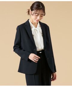 NEWYORKER / ニューヨーカー テーラードジャケット | シルキークロス ノッチドラペル2釦ジャケット