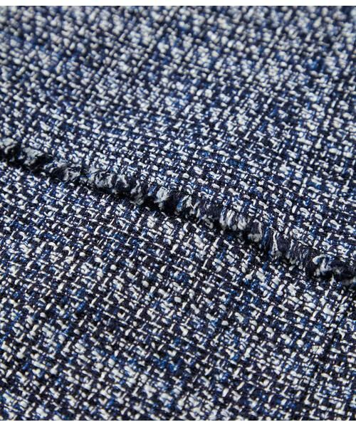 NEWYORKER / ニューヨーカー テーラードジャケット | ソフトミックスツィード ジレ | 詳細10