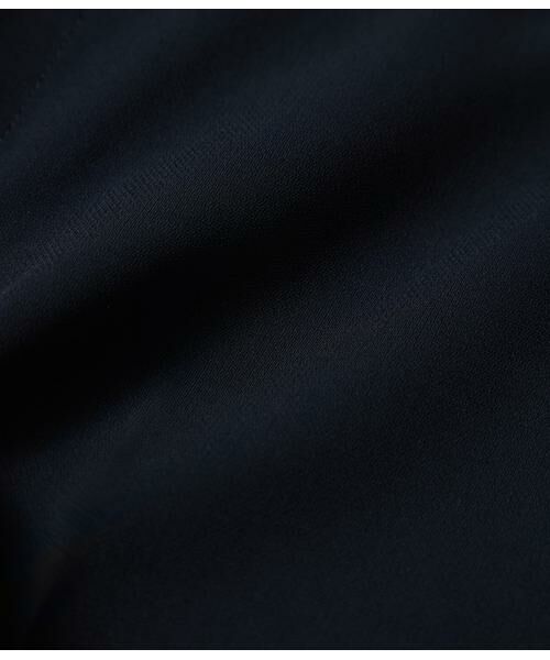 NEWYORKER / ニューヨーカー ミニ・ひざ丈スカート | シルキークロス タックフレアスカート | 詳細11