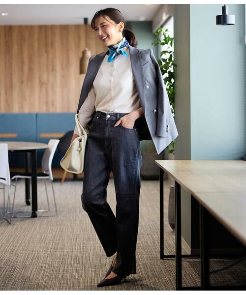 NEWYORKER / ニューヨーカー デニムパンツ | EDWIN 11オンスストレートブラックデニムパンツ | 詳細19