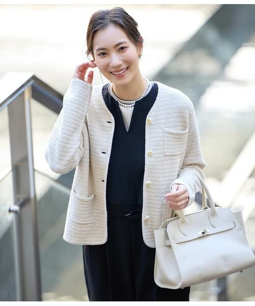 NEWYORKER / ニューヨーカー その他パンツ | ダブルサテン キーネックオールインワン | 詳細14