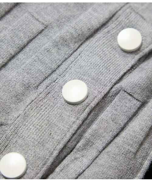 NEWYORKER / ニューヨーカー ニット・セーター | レーヨンポリエステルリブ サイドボタンニットプルオーバー | 詳細7