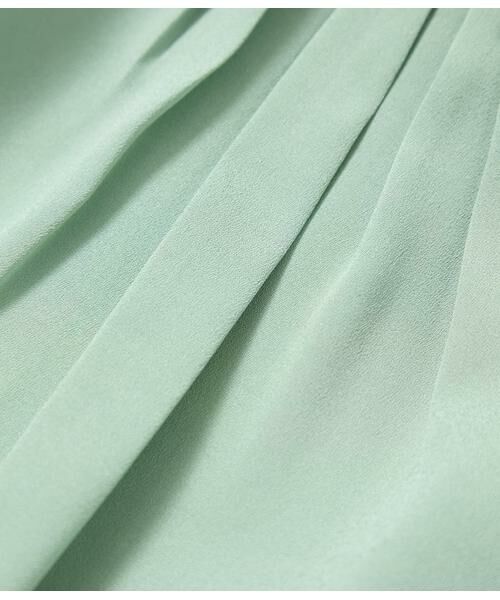 NEWYORKER / ニューヨーカー カットソー | TR天竺＆ストレッチデシン ドッキングブラウス | 詳細7