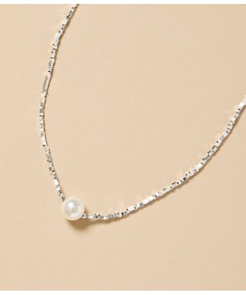 NEWYORKER / ニューヨーカー ネックレス・ペンダント・チョーカー | 1粒パールネックレス（シルバー）