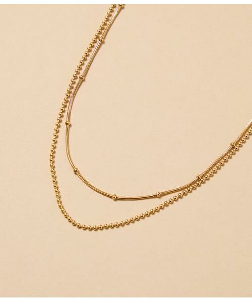 NEWYORKER / ニューヨーカー ネックレス・ペンダント・チョーカー | 2連チェーンネックレス | 詳細2