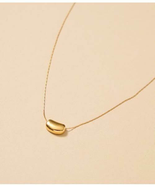 NEWYORKER / ニューヨーカー ネックレス・ペンダント・チョーカー | ビーンズモチーフネックレス（ゴールド）