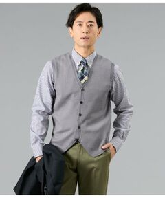 NEWYORKER / ニューヨーカー ベスト | Vネック 前開きニットベスト