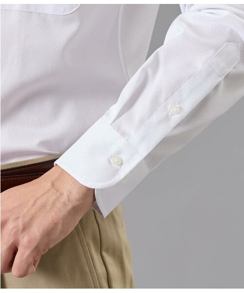 NEWYORKER / ニューヨーカー シャツ・ブラウス | NY CARE FREE・SUPIMA COTTON ダイヤドビー 長袖ボタンダウンシャツ | 詳細4