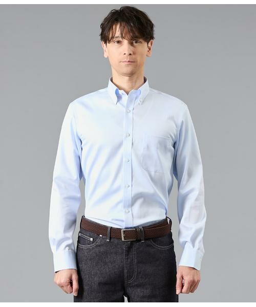 NEWYORKER / ニューヨーカー シャツ・ブラウス | NY CARE FREE・SUPIMA COTTON ダイヤドビー 長袖ボタンダウンシャツ | 詳細8