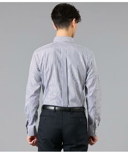 NEWYORKER / ニューヨーカー シャツ・ブラウス | NY CARE FREE・SUPIMA COTTON ロンドンストライプ 長袖ボタンダウンシャツ | 詳細2