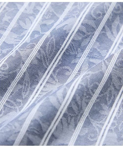 NEWYORKER / ニューヨーカー シャツ・ブラウス | ジャカード ストライプ 長袖カッタウェイカラーシャツ | 詳細10