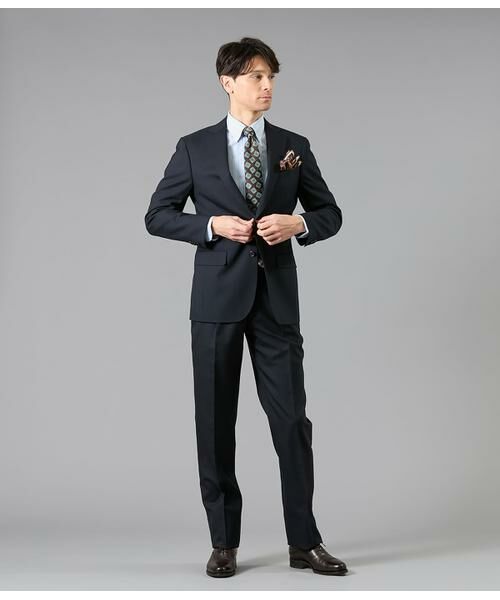 NEWYORKER / ニューヨーカー シャツ・ブラウス | NY FitEase サックスオルタネイトストライプ 長袖ショートボタンダウンシャツ | 詳細6