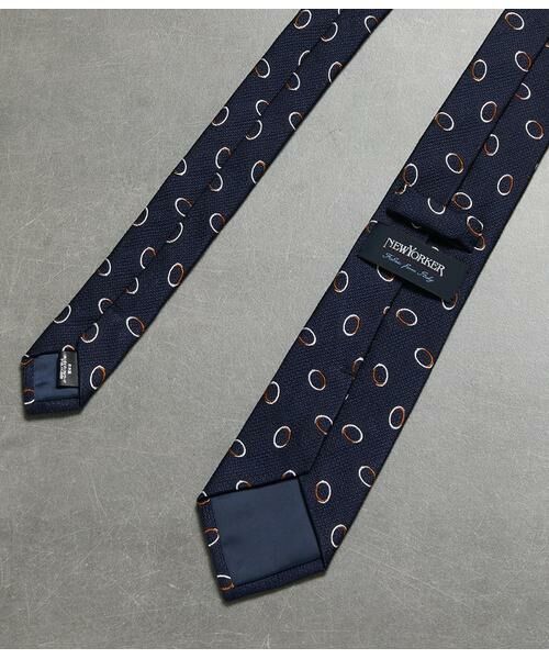 NEWYORKER / ニューヨーカー ネクタイ | Classico Seta サークル フレスコ ネクタイ | 詳細2