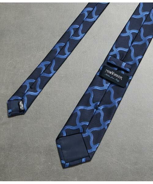 NEWYORKER / ニューヨーカー ネクタイ | Mantero ヘリンボーンモチーフチェック ネクタイ | 詳細2