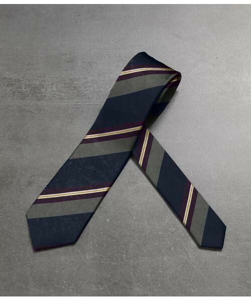 NEWYORKER / ニューヨーカー ネクタイ | カラーマルチストライプ ネクタイ | 詳細7