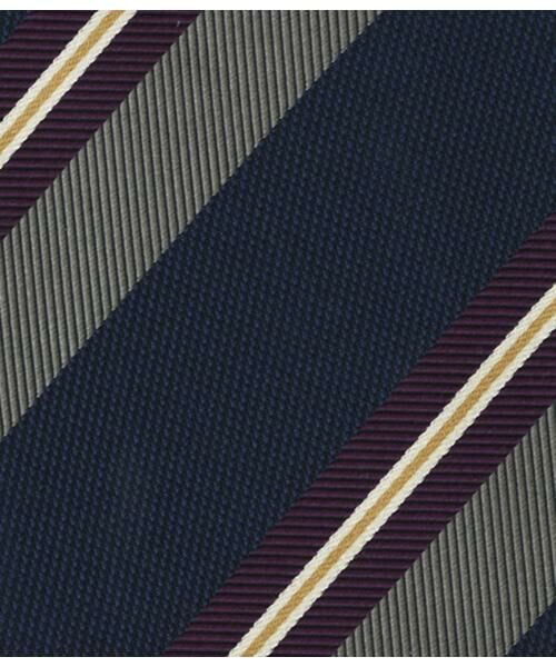 NEWYORKER / ニューヨーカー ネクタイ | カラーマルチストライプ ネクタイ | 詳細9