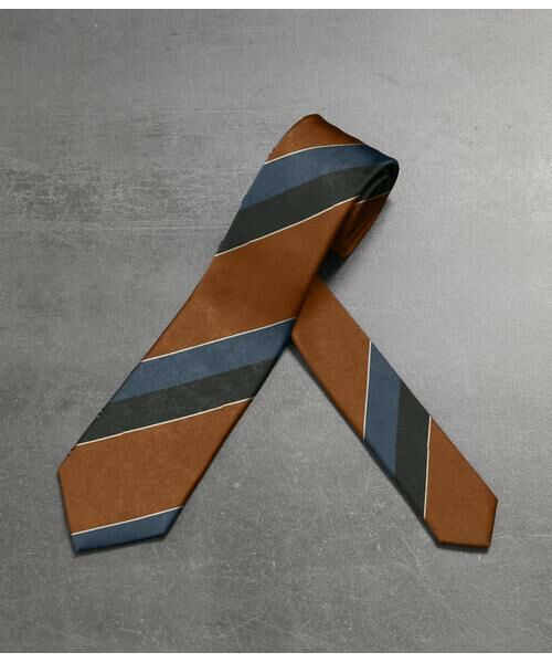 NEWYORKER / ニューヨーカー ネクタイ | ワイドストライプ ネクタイ | 詳細4