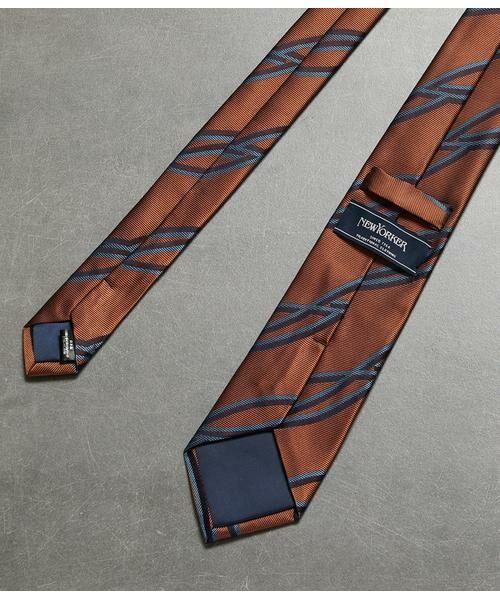 NEWYORKER / ニューヨーカー ネクタイ | ウェーブストライプ ネクタイ | 詳細2