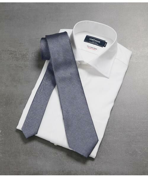 NEWYORKER / ニューヨーカー ネクタイ | ジオメトリック ネクタイ（ピンク）