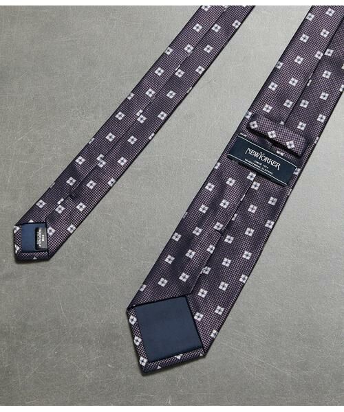 NEWYORKER / ニューヨーカー ネクタイ | スクエアモチーフオックス ネクタイ | 詳細2