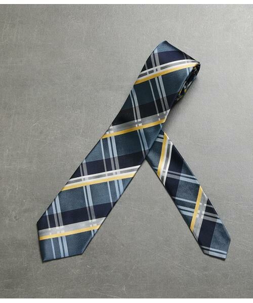 NEWYORKER / ニューヨーカー ネクタイ | マルチカラーチェック ネクタイ | 詳細1