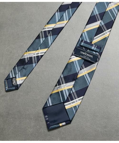 NEWYORKER / ニューヨーカー ネクタイ | マルチカラーチェック ネクタイ | 詳細2