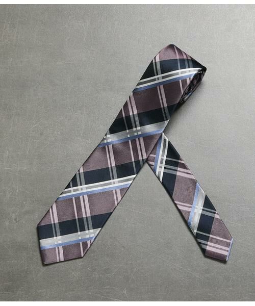 NEWYORKER / ニューヨーカー ネクタイ | マルチカラーチェック ネクタイ | 詳細5