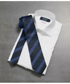 NEWYORKER / ニューヨーカー ネクタイ | インディゴカラー ストライプ ネクタイ