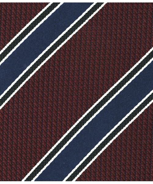 NEWYORKER / ニューヨーカー ネクタイ | バスケット ストライプ ネクタイ | 詳細6