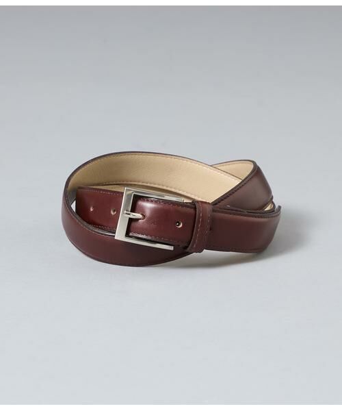 NEWYORKER / ニューヨーカー ベルト・サスペンダー | ウエストアジャスト レザーベルト（ダークブラウン）