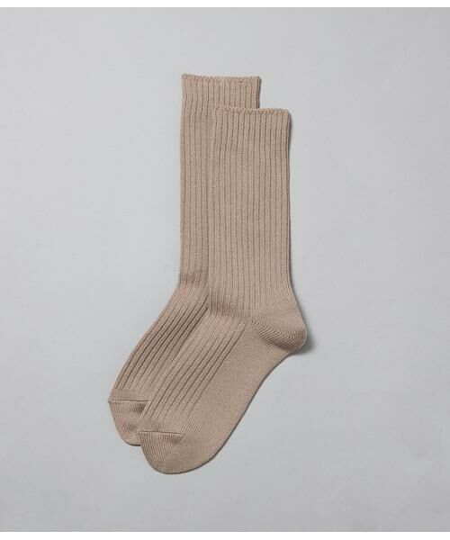 NEWYORKER / ニューヨーカー ソックス | CHINO ソックス（グレージュ）