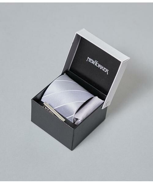 NEWYORKER / ニューヨーカー その他小物 | フォーマルネクタイ ボックスセット（ライトグレー）